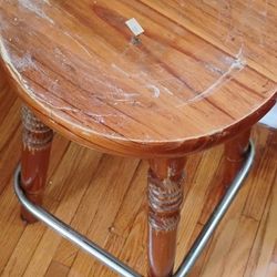 Solid Wood Stool 