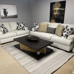 Heartcort Quartz Sofa and Loveseat