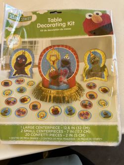 Sesame Street Party Decoration