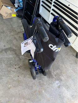 Wheelchair with brakes