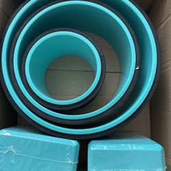 Gymcope Body Roller With 2 Yoga Blocks 