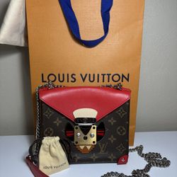 Louis Vuitton African Tribal Mask Crossbody Purse