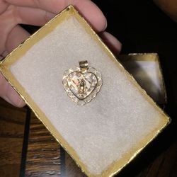 Virgencita Necklace Charm 