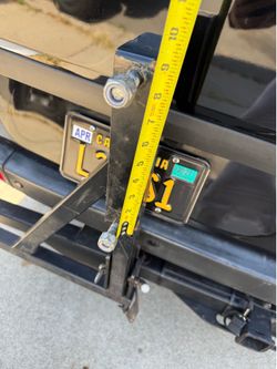 Sprinter van Hitch with wheel holder