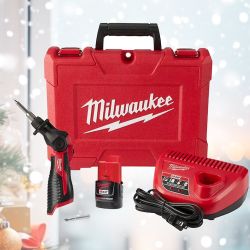 Milwaukee M12 Soldering Iron With Battery And Charger 