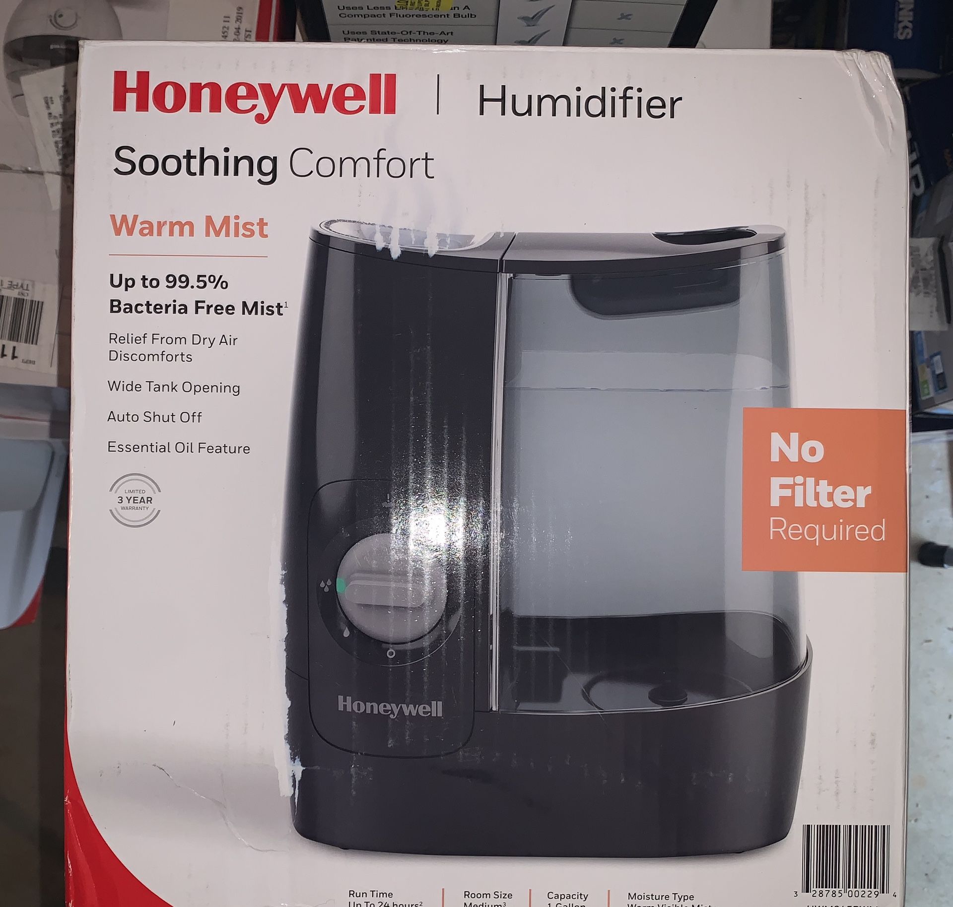 Honeywell Filter Free Humidifier Black