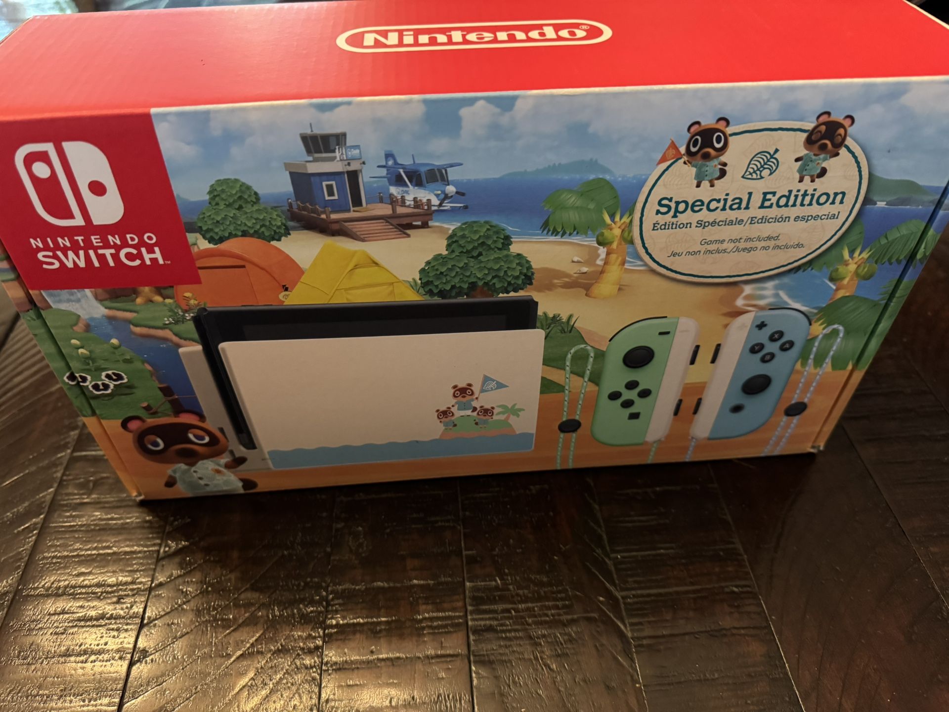 Nintendo Switch Animal crossing Special Edition Like new