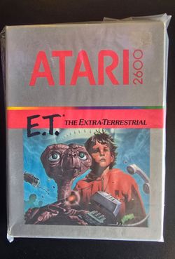 E.T The Extraterrestrial Atari 2600 cib