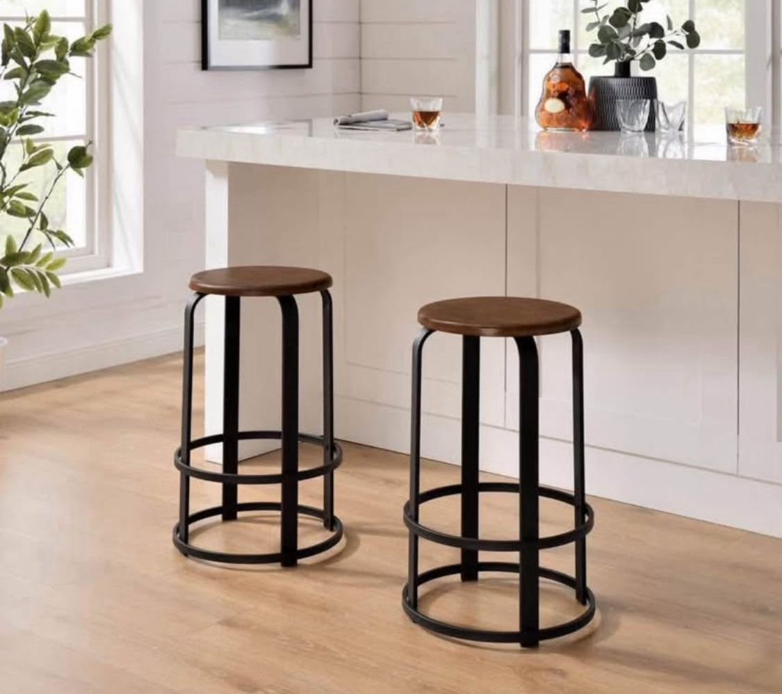 New Set of 2 Counter Height Stools