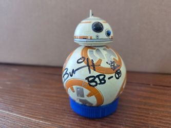 Autographed BB-8 star wars