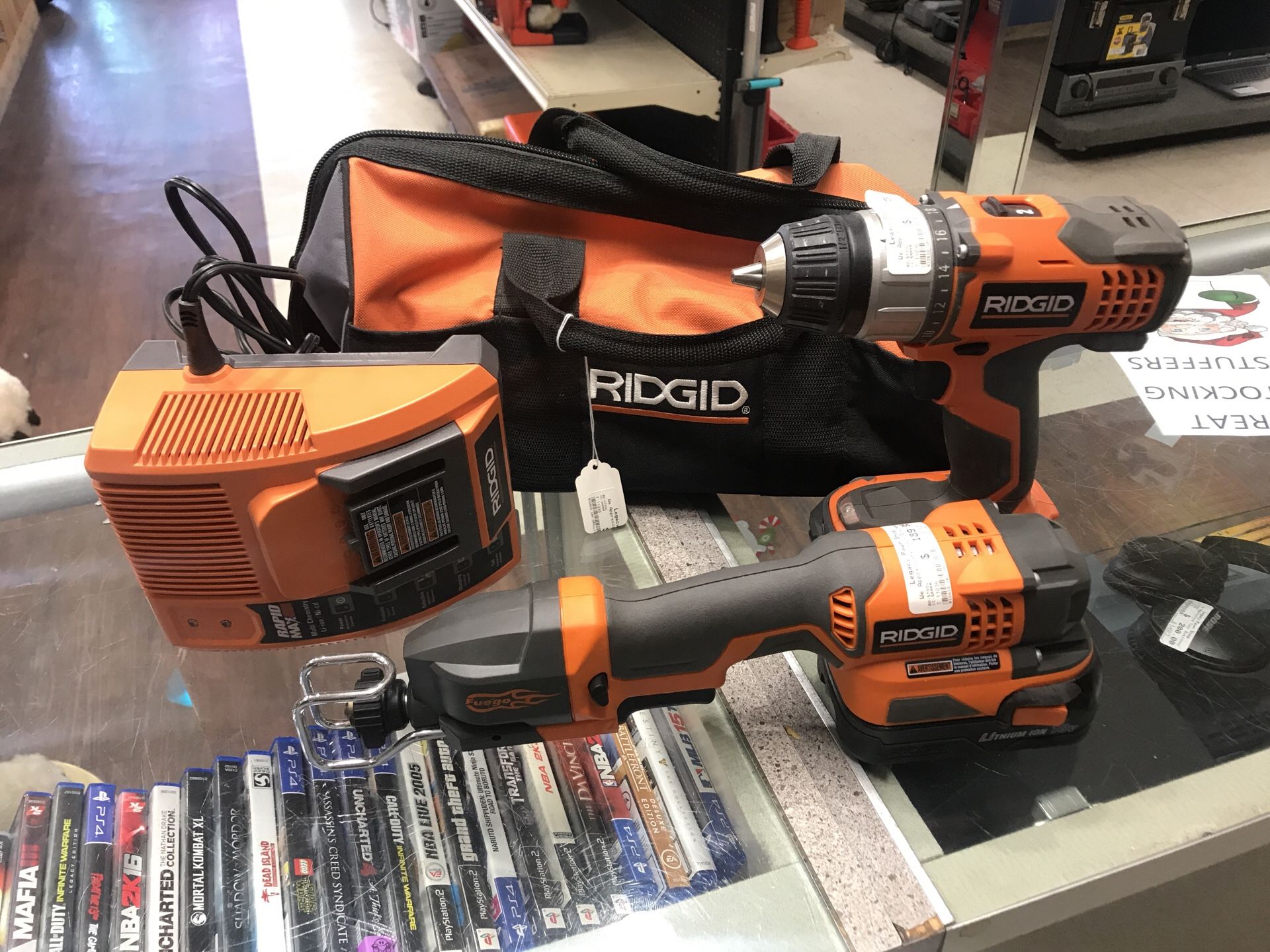 Ridgid combo set