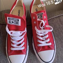 Converse Para Hombre Y Mujer Hombre 8.5 Y Mujer 10.5 Cada Par $30