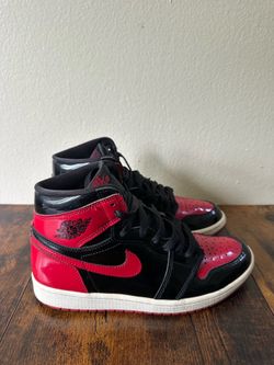 Jordan 1 Patent Bred Size 8.5 Men’s