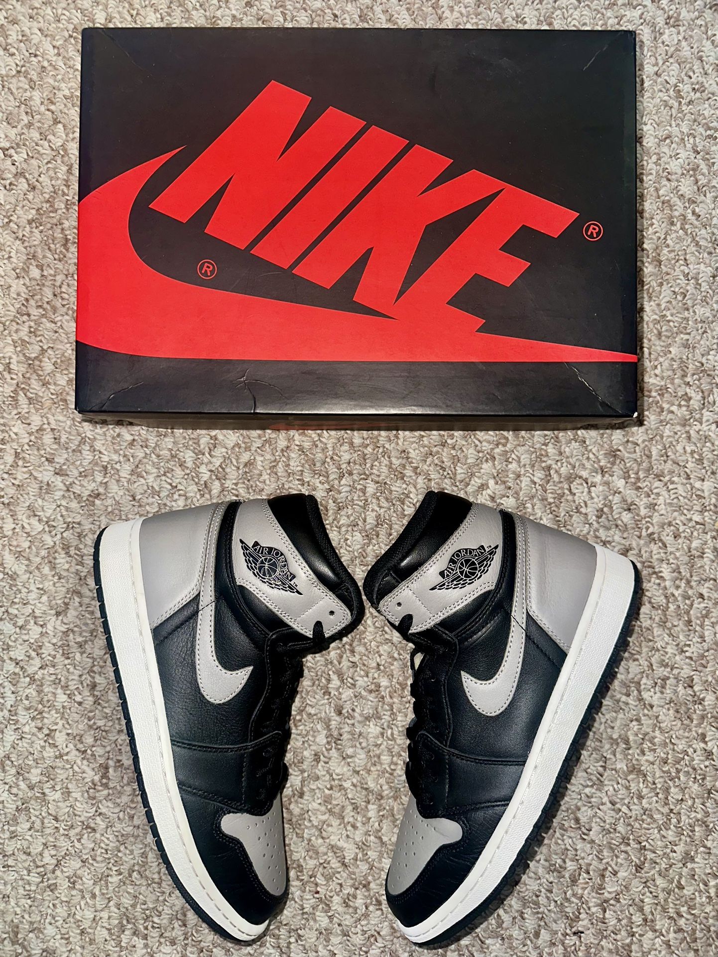 Nike Jordan 1 Og “Shadow” Size 9❤️🔥 (Worn 3x) ‼️