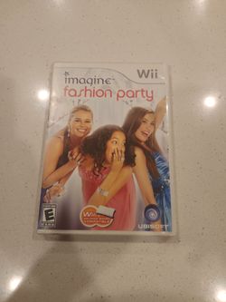 Imagine Fashion Party Nintendo Wii Game