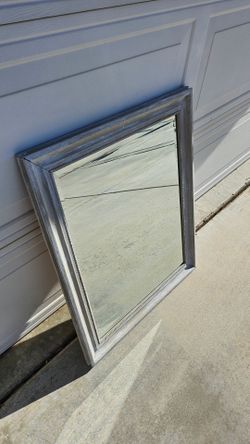BEVELED MIRROR 27 1/4" by 33 1/4"