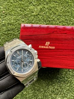 Luxury Blue Face AP Watch For Men 