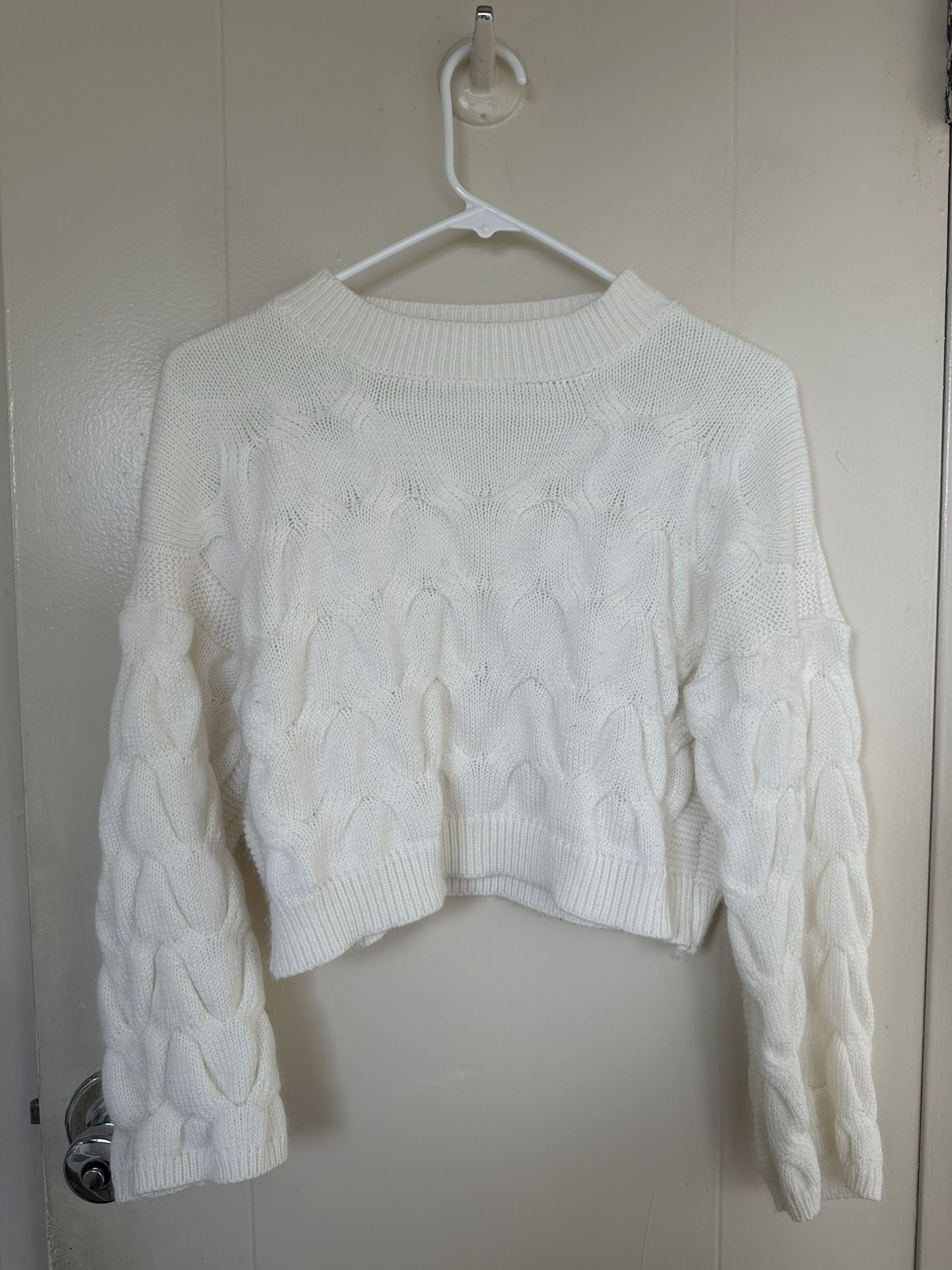 Wool Pearl Sweatshirt