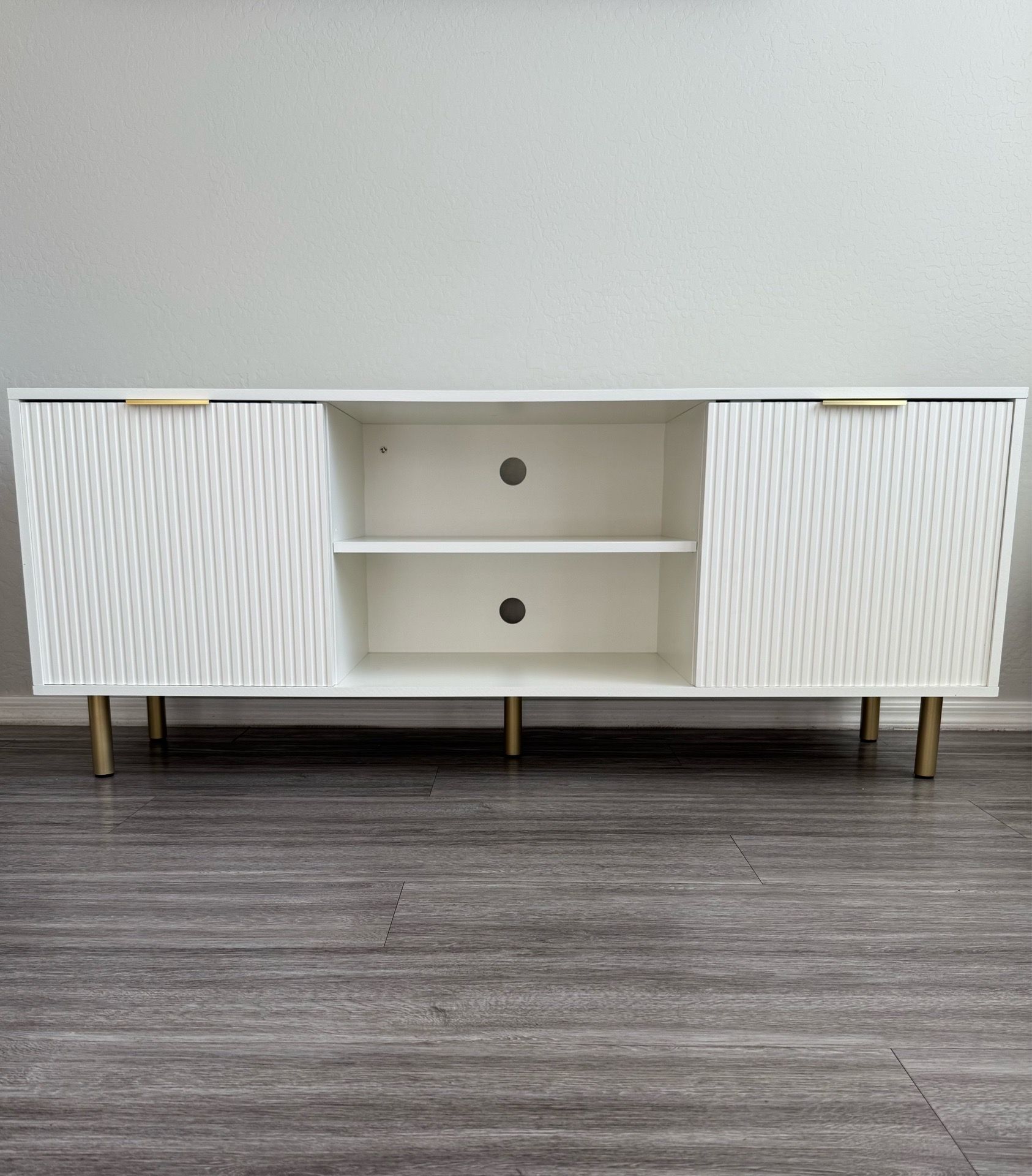 Furniwood TV Stand for 65+ Inch TV