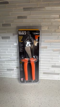 Klein Tools Insulated Diagonal Cutting Pliers 8"