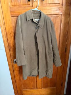 London Fog Signature Men's Coat w/ Zip-Out Liner — Size 40R