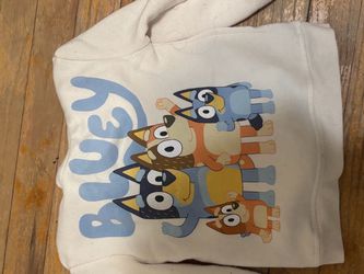 Bluey Kids Graphic Crewneck Sweatshirt