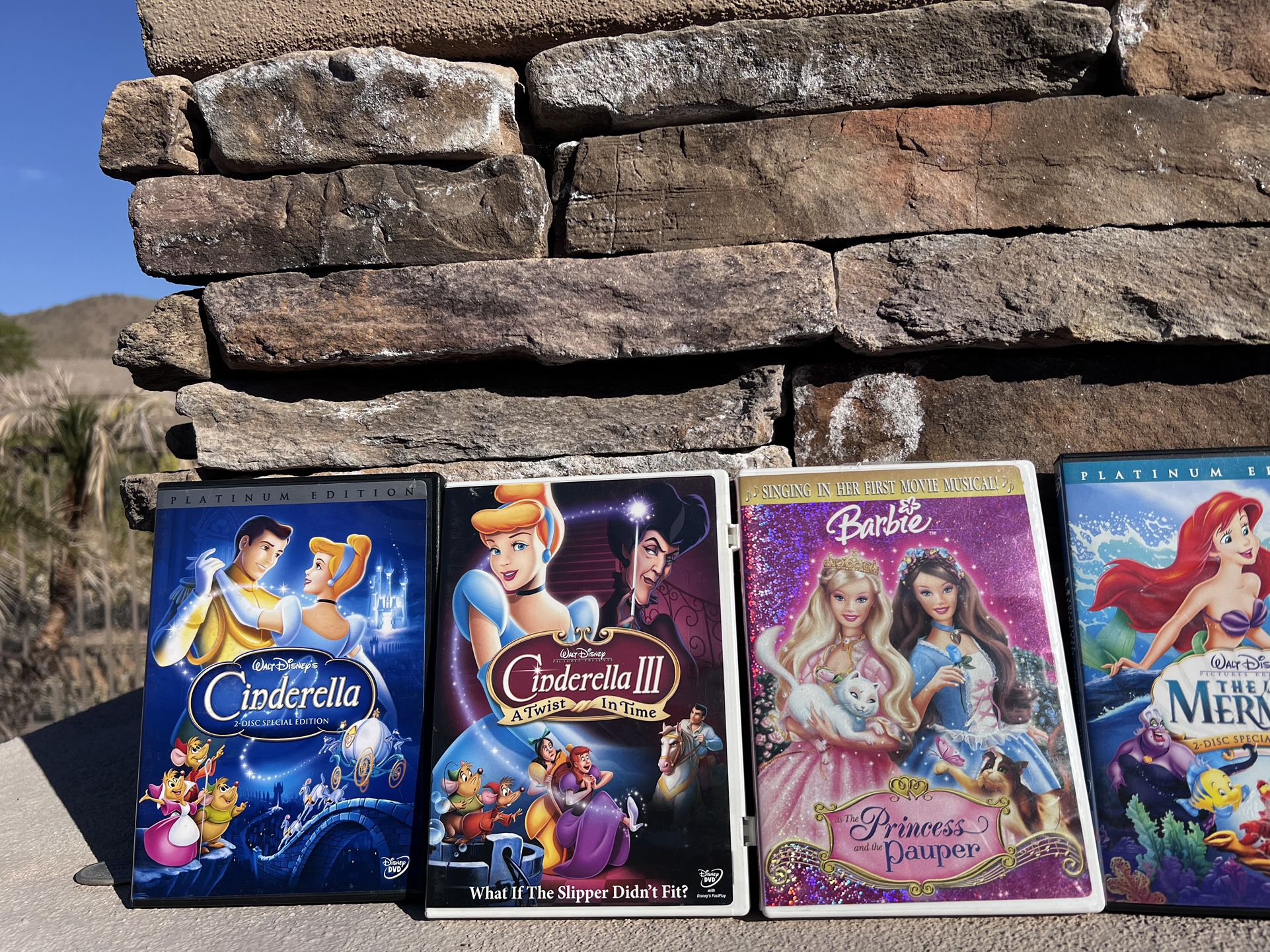 Set of 10 Princess and other DVD’s