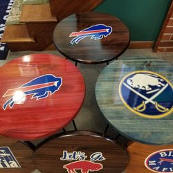 Bills and Sabres Tables 