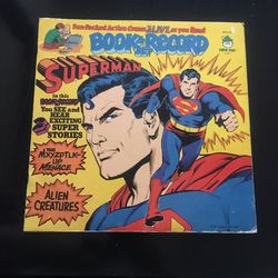 SUPERMAN BOOK & RECORD SET 