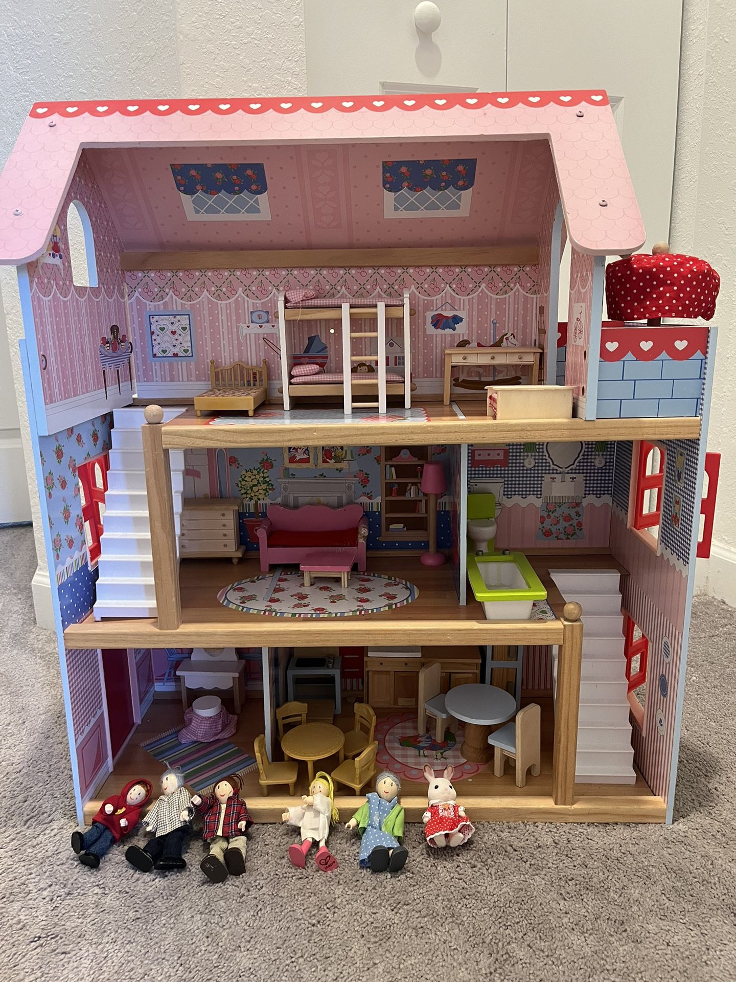 Hape Wooden Doll House