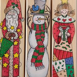 Vintage Rubber Stamp Set