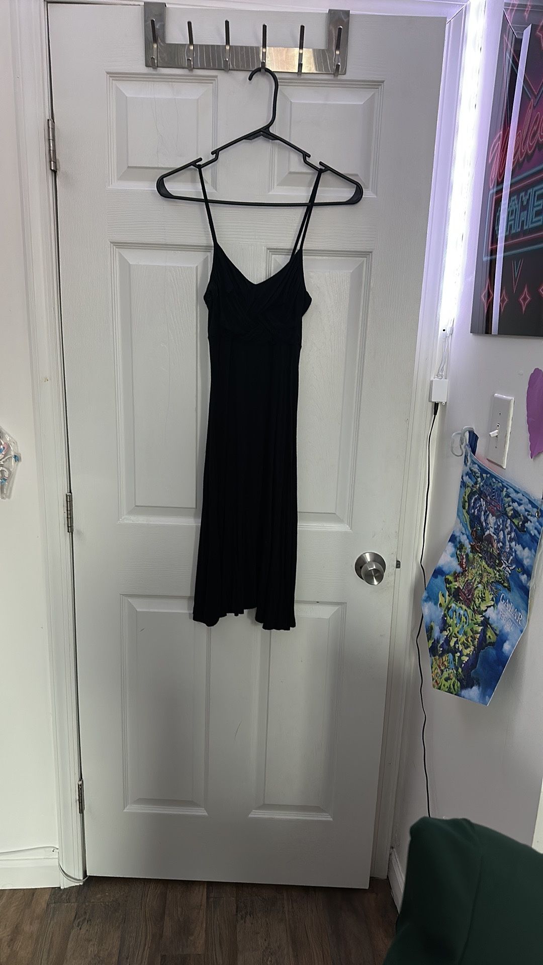 Delia’s Black Spaghetti Strap Dress – Size Small