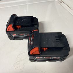  NEW.   milwaukee battery.  