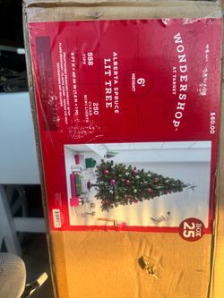 Christmas tree 6 ft