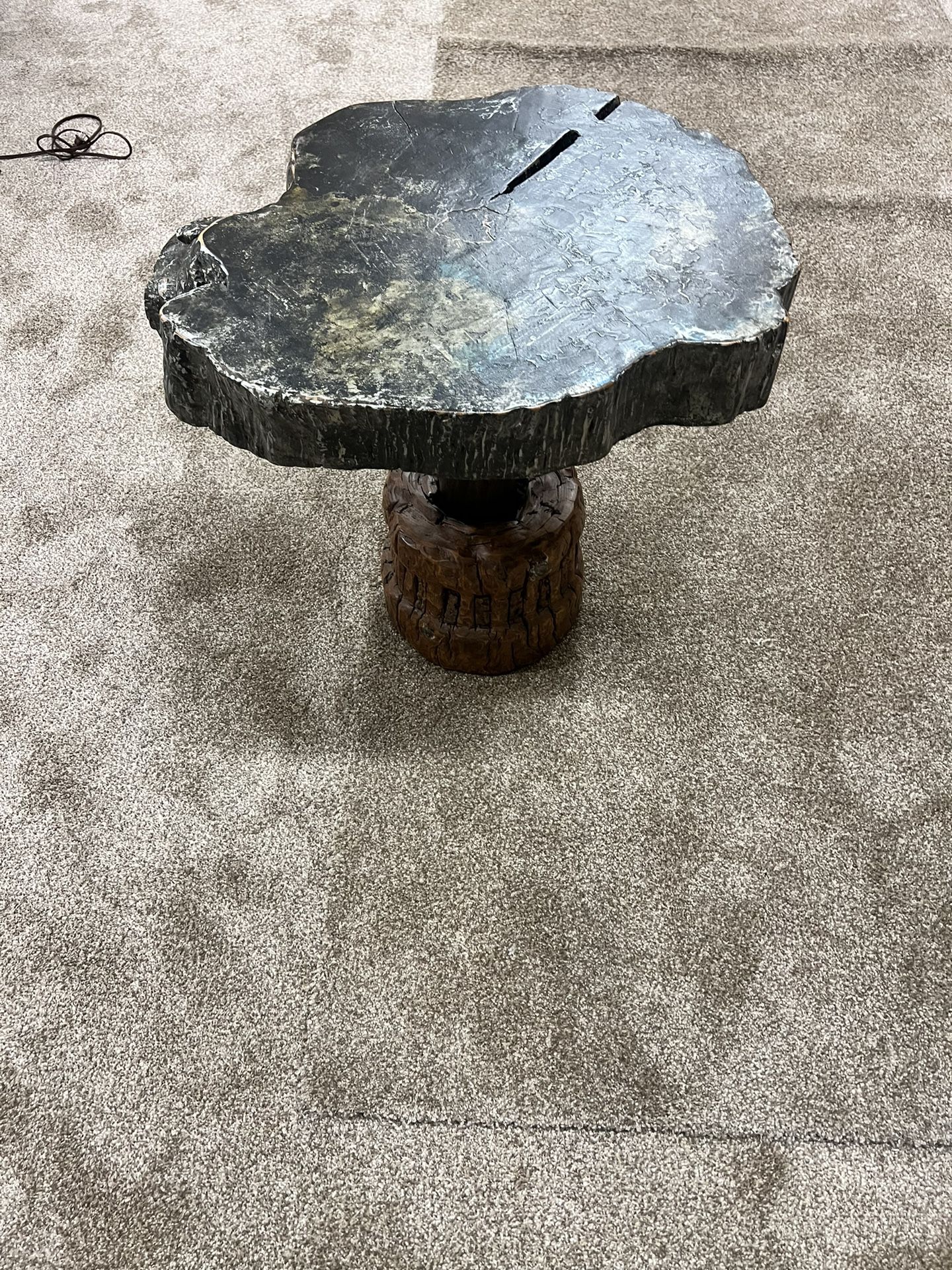 Natural End Table