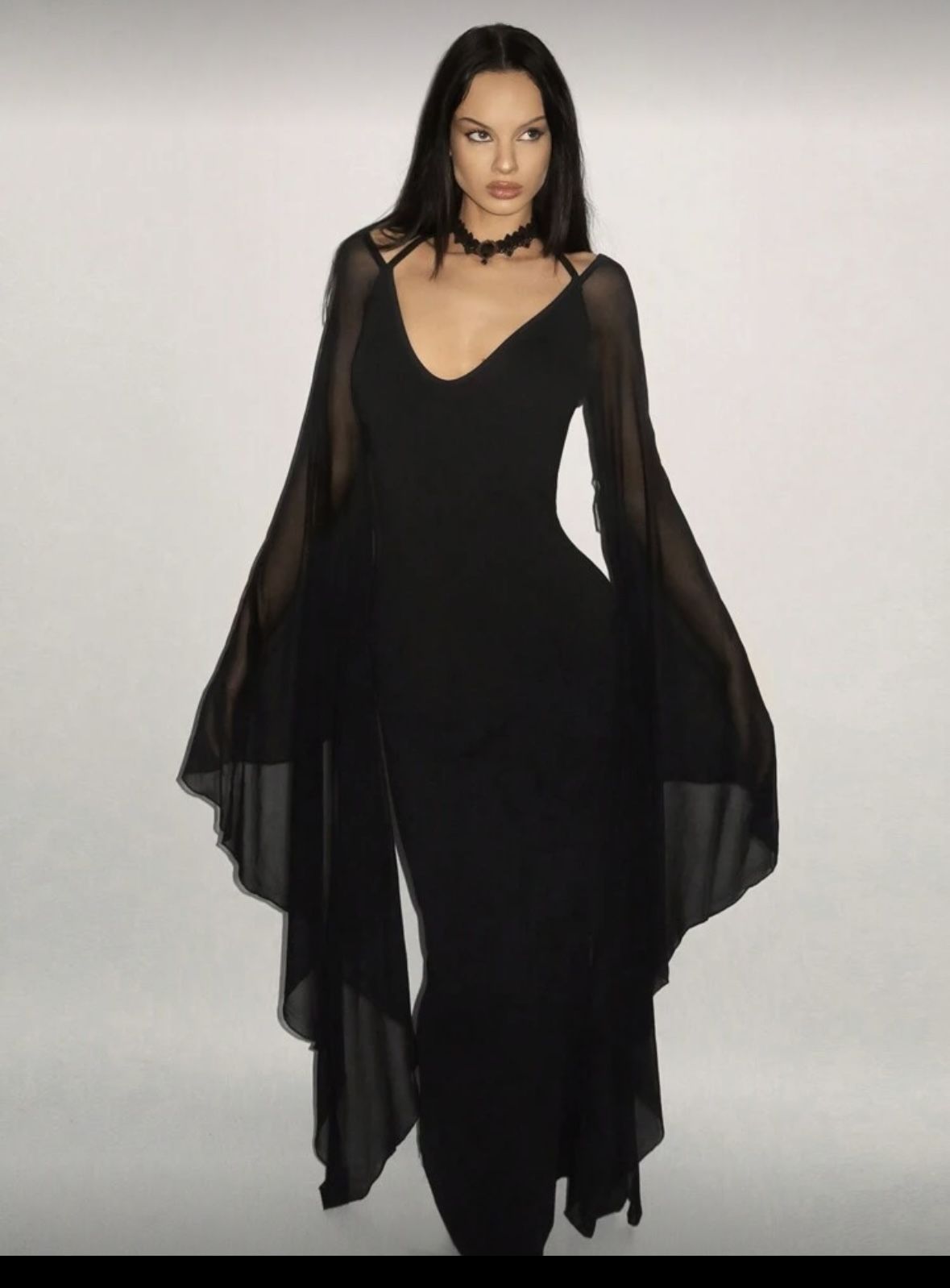 Black Dress Halloween Costume