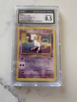 Pokemon Mew Black Star Promo 8 Cgc 8.5 