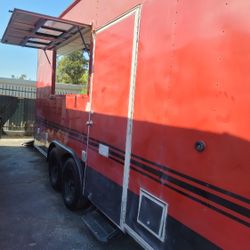 Food Trailer With 3 Fridges, Stove, And Fryer Already In It!!  $20,000  OBO