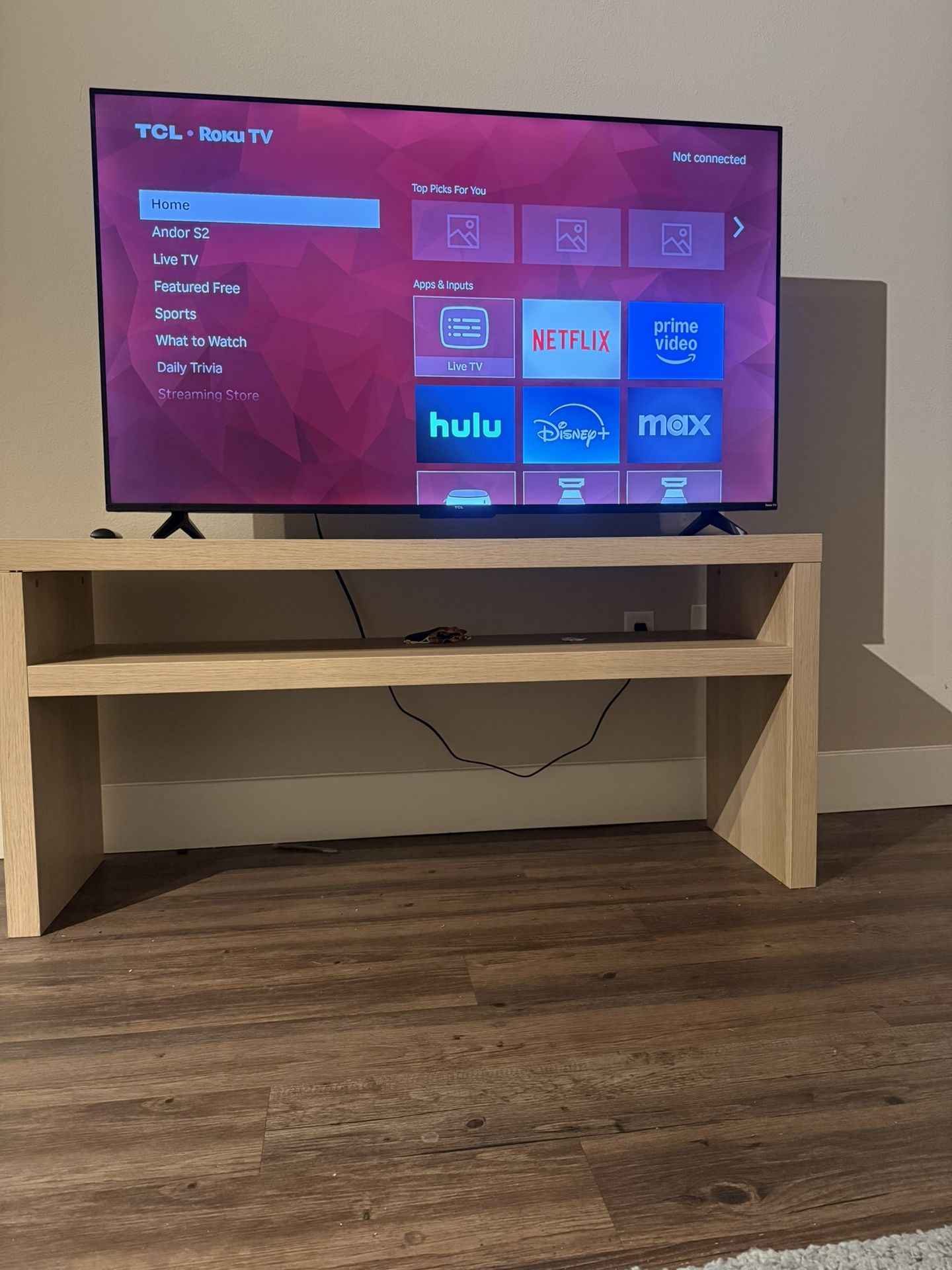 📺 Roku 55” 4K UHD Smart TV – LED | HDR10 | 2023