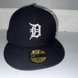  7-3/8 Brand New Detroit Tigers Fitted Cap