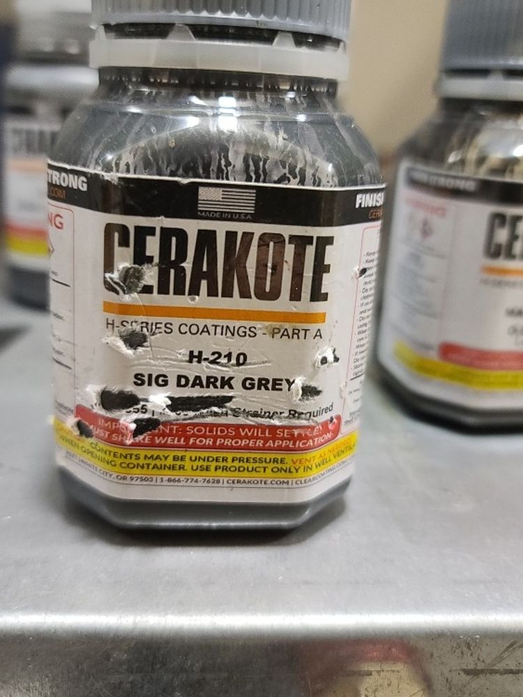 Cerekote H-210 Sig Dark Grey