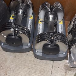 PRO-FORM FUSION SPACESAVER 25 LB DUMBBELLS ADJUSTABLE