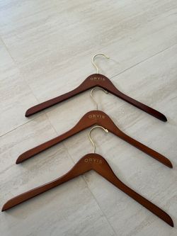 48 Count Wooden Hangers