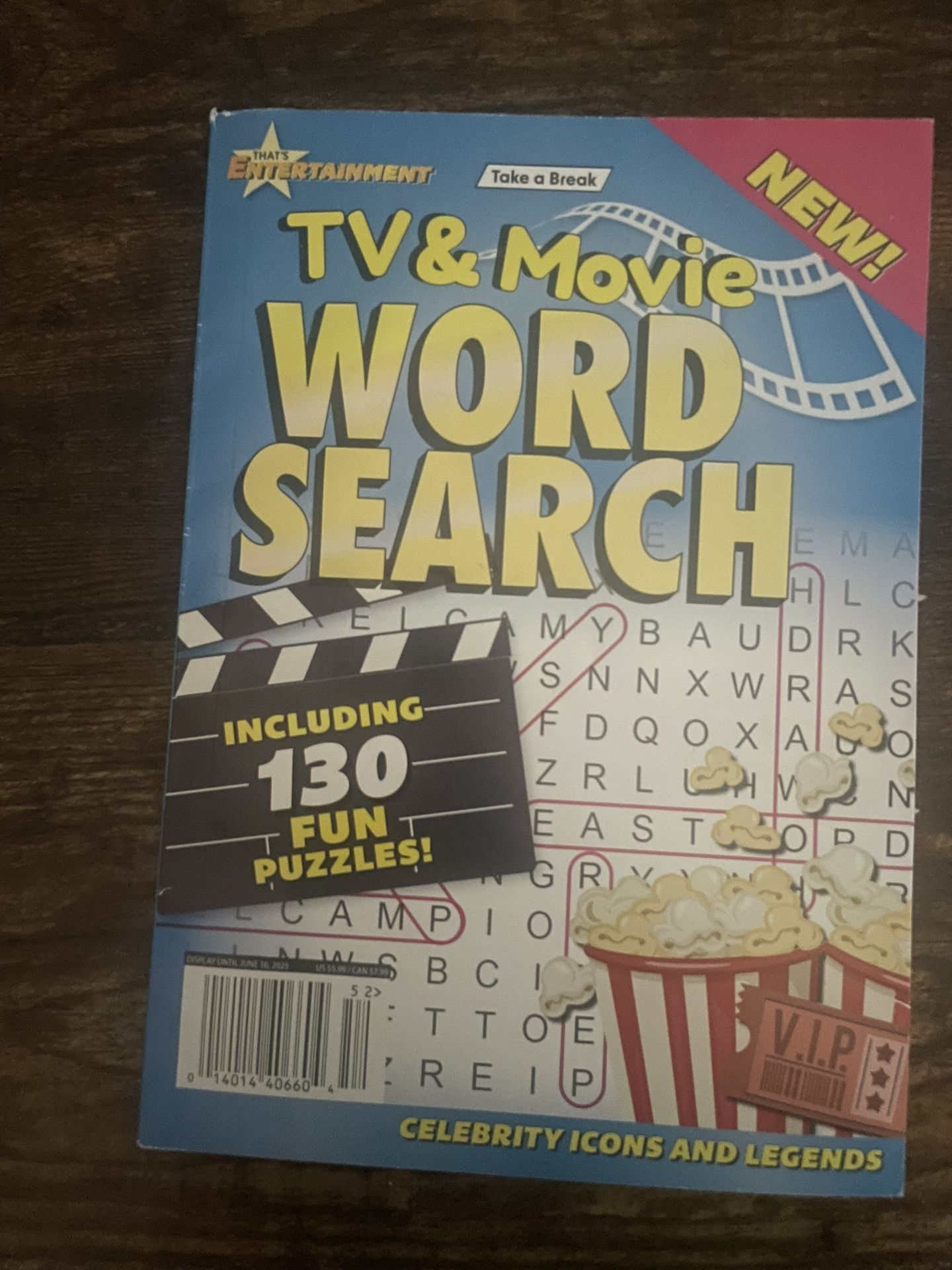 TV & Movie Word Search