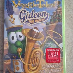Brand New Sealed VEGGIETALES-GIDEON: TUBA WARRIOR (DVD,2007) A Lesson In Trusting God 