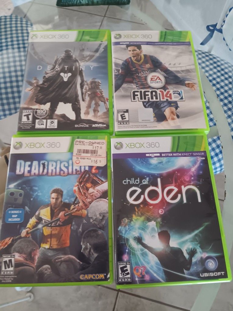 Xbox 360 Games $5 Ea