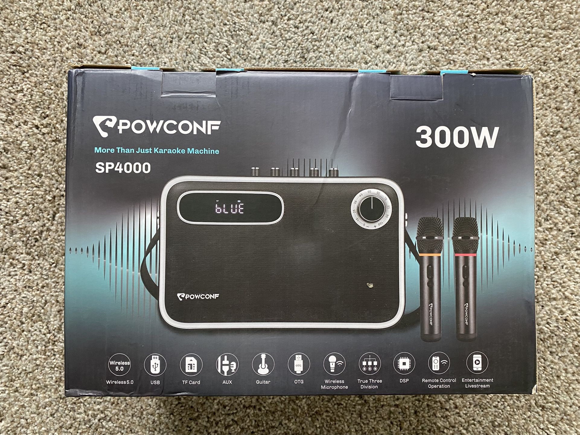 POWCONF SP400p Karaoke Machine