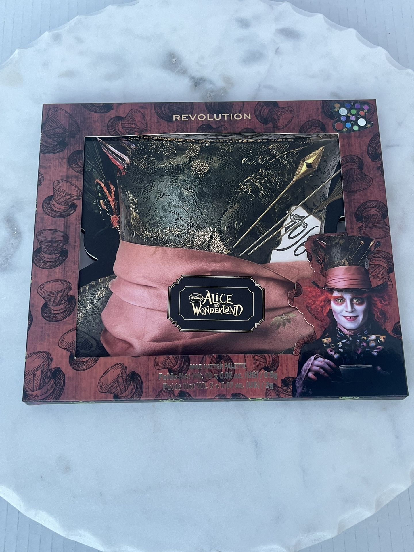 Alice In Wonderland- Mad Hatter Eye Shadow Palette