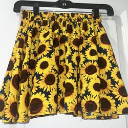 Sunflower skirt / halter top