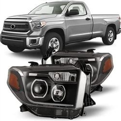 2014-2017 Toyota Tundra(passenger side only) LED DRL Bar Projector Headlight